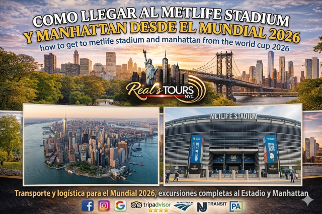 Cómo Llegar al MetLife Stadium desde Manhattan: Opciones y Precios Reales 2026